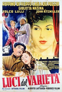 poster Fellini Luci del varietà  (1950)