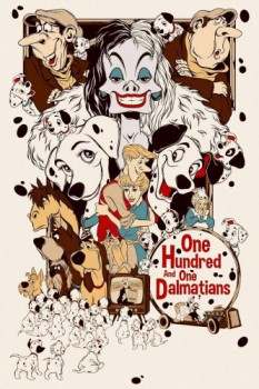poster One Hundred and One Dalmatians  (1961)