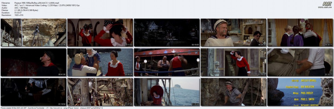 poster Popeye  (1980)